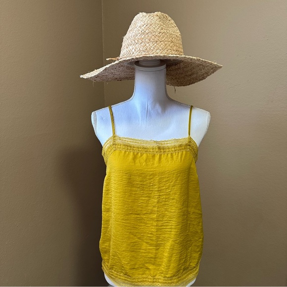 Abercrombie Square Neck Lace Silk Cami - Picture 8 of 9